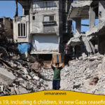 Israel kills 19, including 6 children, in new Gaza