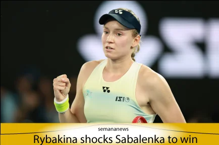 Rybakina shocks Sabalenka to win