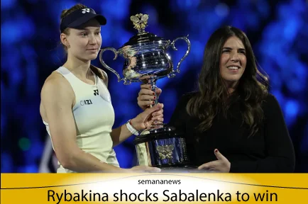 Rybakina shocks Sabalenka to win